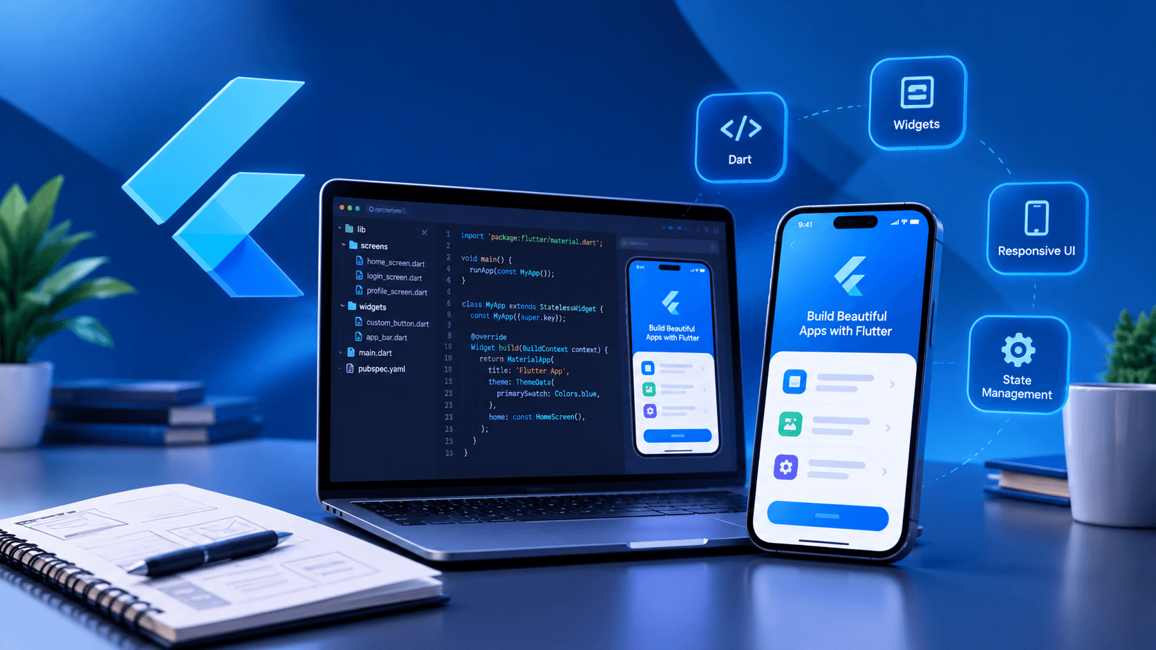 Flutter Development Skill-Building Workshop at techcadd