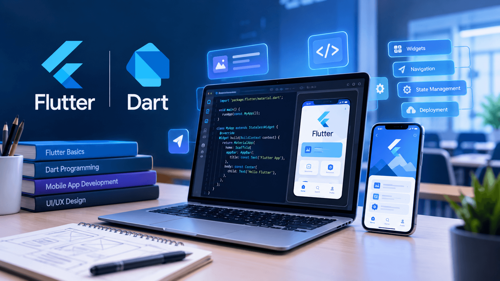 4-Day Flutter & Dart App Development Workshop